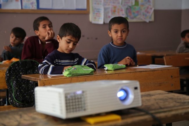 Sanayi ve Teknoloji Bakanlığından köy okuluna destek